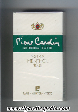pierre cardin extra menthol l 20 h switzerland