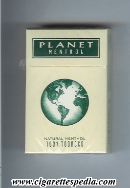 planet menthol ks 20 h usa