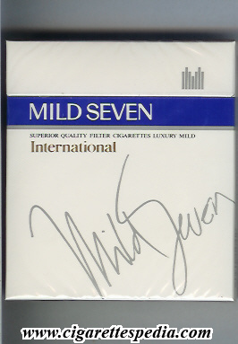 mild seven horizontal name international l 20 b japan