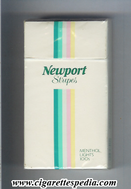 newport stripes menthol lights l 20 h usa