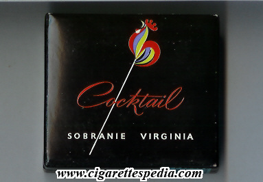 cocktail sobranie virginia s 20 b england