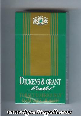 dickens grant menthol l 20 h germany usa