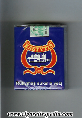 kastytis s 20 s blue red lithuania