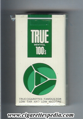 true design 1 menthol l 20 s usa