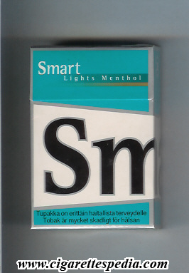 smart finnish version lights menthol ks 20 h finland