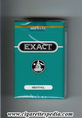 exact design 1 menthol ks 20 s usa
