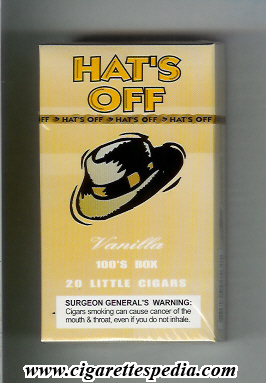 hat s off vanilla little cigars l 20 h india