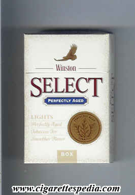 winston select perfectly aged lights ks 20 h usa