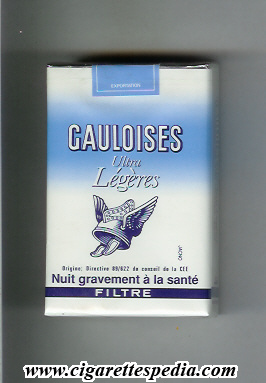 gauloises ultra legeres filtre ks 20 s france