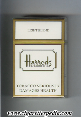harrods knightsbridge light blend ks 20 h england