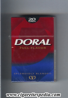 doral splendidly blended full flavor ks 20 h usa