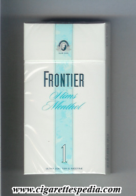 frontier 1 slims menthol l 20 h japan