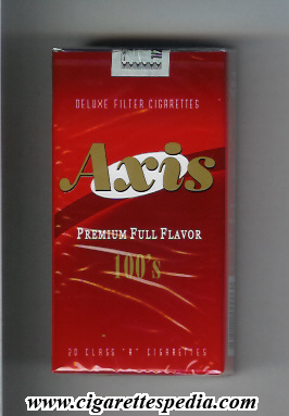 axis premium full flavor l 20 s usa brazil
