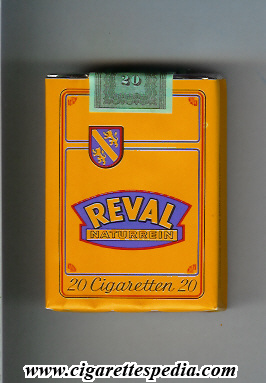 reval naturrein cigaretten ks 20 s