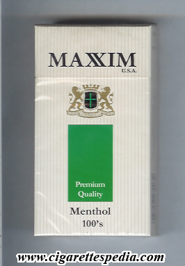 File:Maxim american version usa premium quality menthol l 20 h bulgaria usa.jpg