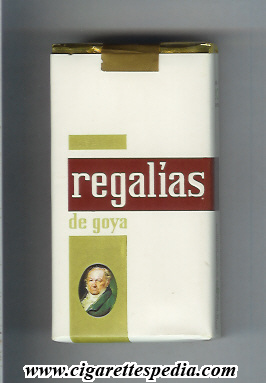 regalias de goya l 20 s white brown spain