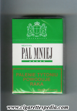 pal mniej menthol ks 20 h poland