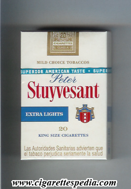peter stuyvesant extra lights ks 20 h holland