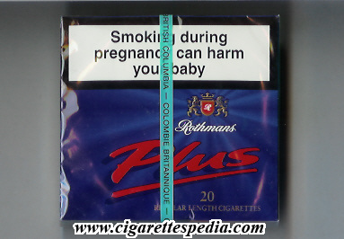 rothmans plus ks 20 b canada