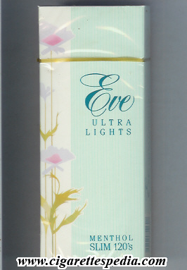 File:Eve horizontal name ultra lights menthol slim sl 20 h usa.jpg