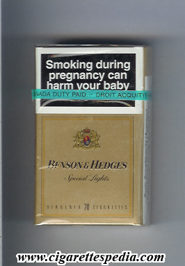 benson hedges special lights virginia ks 20 h canada
