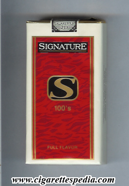 signature s full flavor l 20 s usa