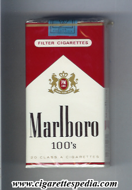 marlboro l 20 s red white usa