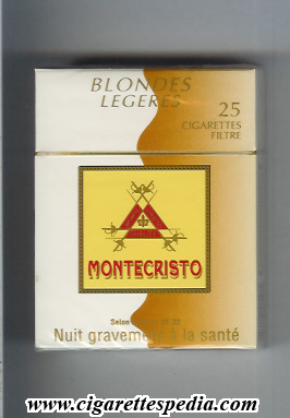 montecristo spanish version blondes legeres ks 25 h spain