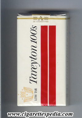 tareyton design 1 low tar l 20 s usa