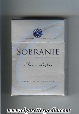 sobranie london c classic lights ks 20 h england