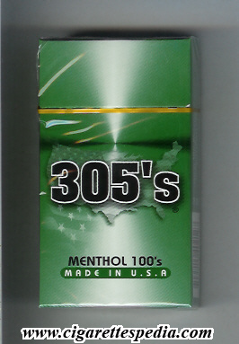 305 s menthol l 20 h usa