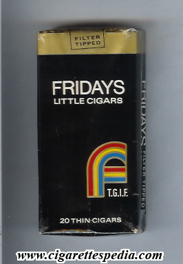 fridays little cigars l 20 s usa