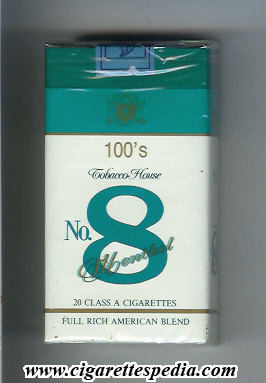 no 8 menthol l 20 s switzerland