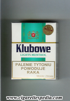klubowe new design lights menthol s 20 h poland