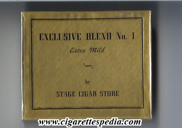 exclusive blend no 1 extra mild s 20 b usa