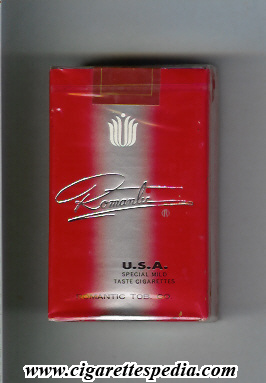 romantic usa special mild ks 20 s red china