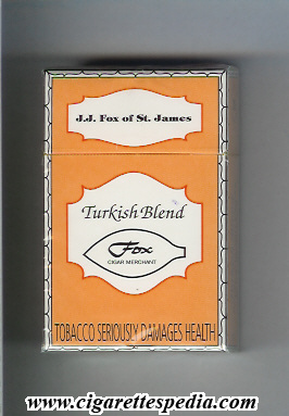 turkish blend fox ks 20 h england