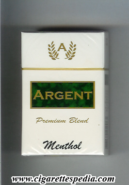 argent premium blend menthol ks 20 h usa peru