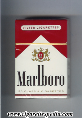 marlboro ks 20 h red white usa