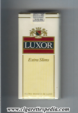 luxor brazilian version extra slims l 20 s brazil
