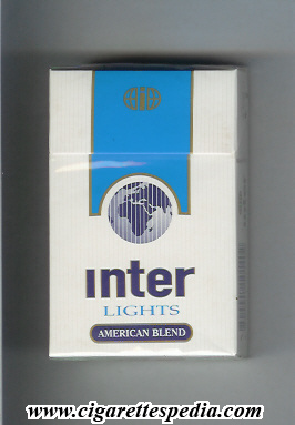 inter bulgarian version american blend lights ks 20 h bulgaria