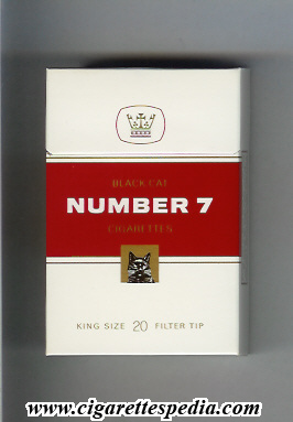 number 7 old design black cat ks 20 h canada
