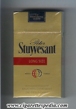 peter stuyvesant with small globe l 19 h gold germany