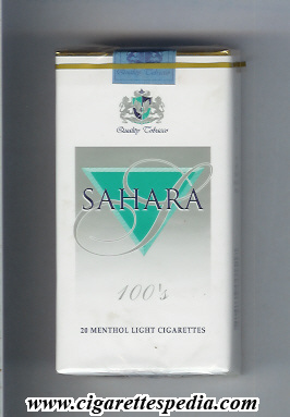 sahara menthol light l 20 s usa malaysia