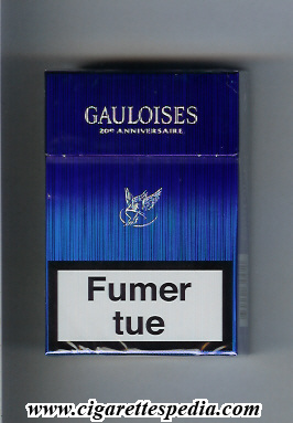 gauloises anniversaire ks 20 h blue france