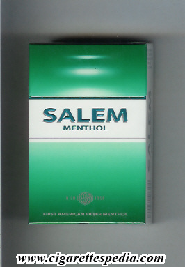 salem usa 1956 menthol menthol ks 20 h germany