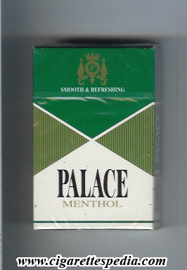 palace spanish version menthol ks 20 h dominican republic