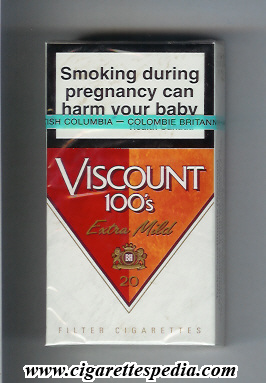 viscount viscount on colour extra mild l 20 h canada