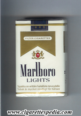 marlboro lights ks 20 s finland usa