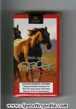 racer little cigars full flavor l 20 s brazil